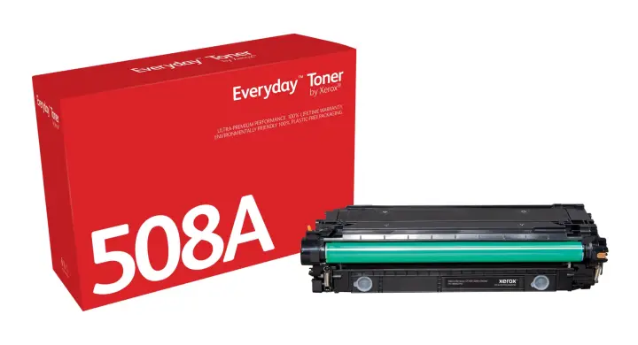 Everyday El tóner Everyday Negro de Xerox es compatible con HP 508A (CF360A), Capacidad estándar