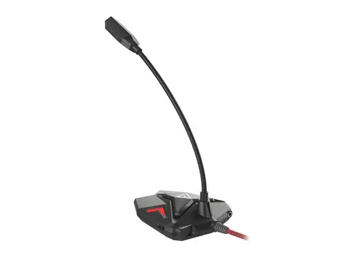 Radium 100 Negro, Rojo Micrófono para PC - Imagen 5
