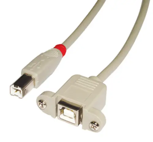 31800 cable USB 0,5 m USB B Gris - Imagen 1