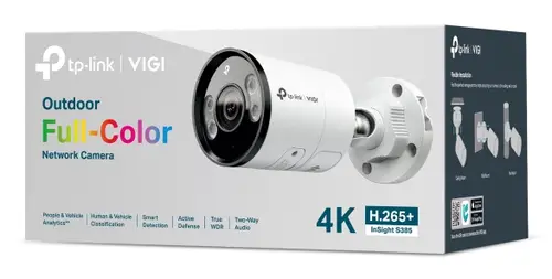 INSIGHT S385 Bala (forma) Cámara de seguridad IP Exterior 3840 x 2160 Pixeles Pared - Imagen 4