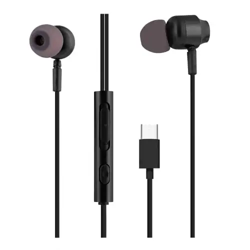 C-Buds Auriculares Alámbrico Dentro de oído Llamadas/Música USB Tipo C Negro