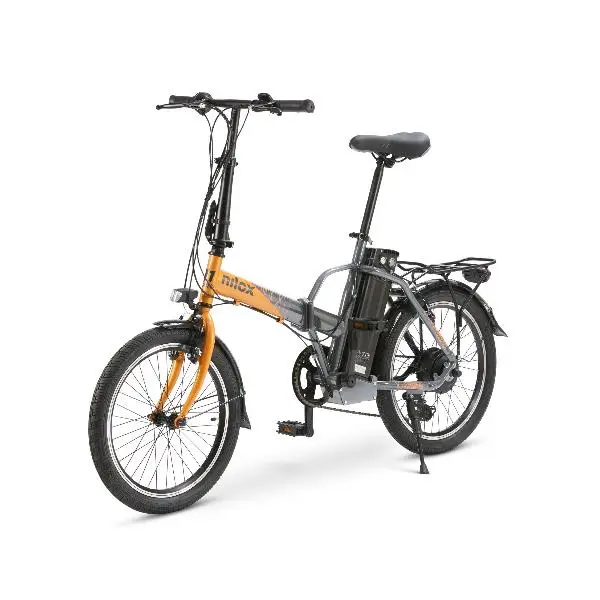 NXEBJ1PROOG bicicleta eléctrica Negro, Naranja Acero 50,8 cm (20..