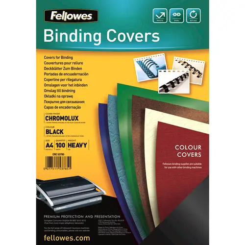 5378504 cubierta A4 Papel Negro 100 pieza(s)