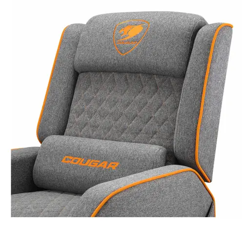 Ranger One Butaca para jugar Asiento acolchado tapizado Gris, Naranja - Imagen 14