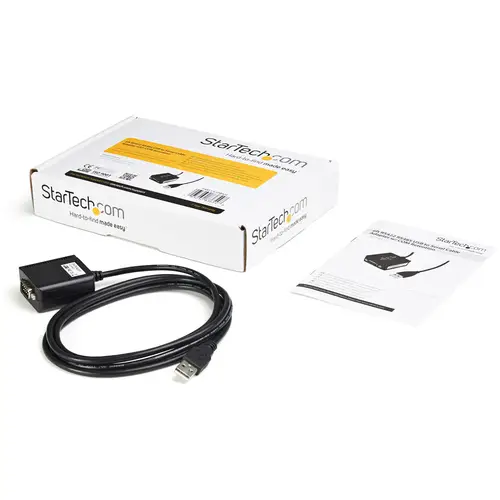 Cable 1,8m USB a Puerto Serie Serial RS422 y 485 DB9 con Retención Puerto COM - Imagen 6