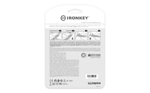 IronKey Keypad 200 de 64 GB, FIPS 140-3 nivel 3 (pendiente) cifrado AES-256 - Imagen 2