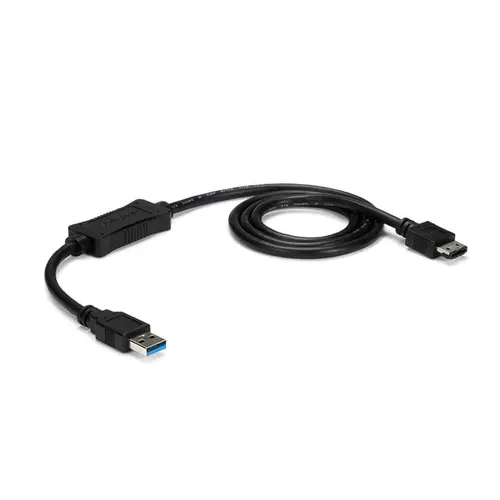 Cable de 91cm Adaptador USB 3.0 a eSATA para Disco Duro o SSD - SATA de 6 Gbps - Imagen 1