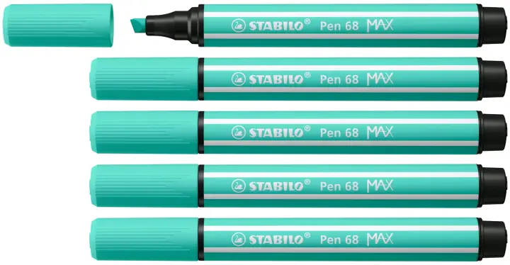 Pen 68 MAX rotulador Turquesa 5 pieza(s)