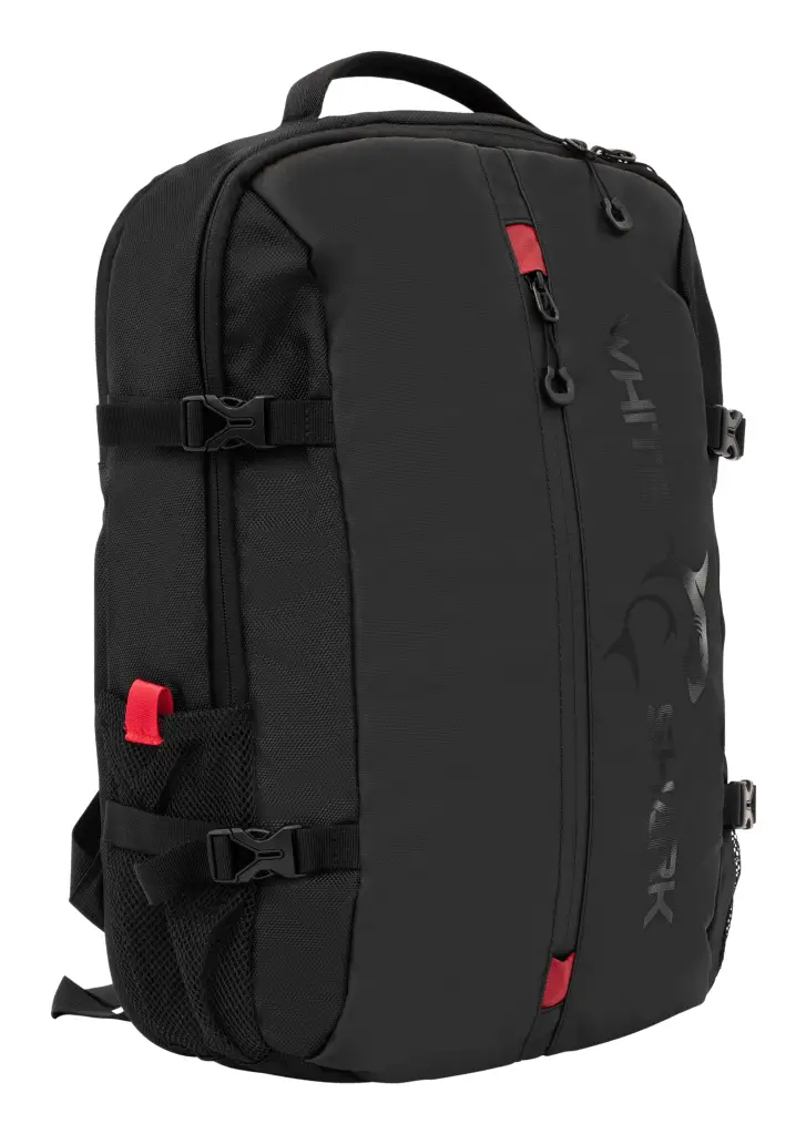 TROOPER mochila Mochila informal Negro, Rojo Poliéster
