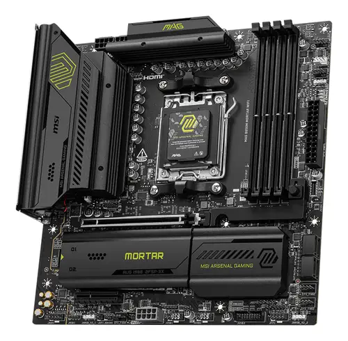MAG B850M MORTAR WIFI placa base AMD B850 Zócalo AM5 micro ATX - Imagen 3