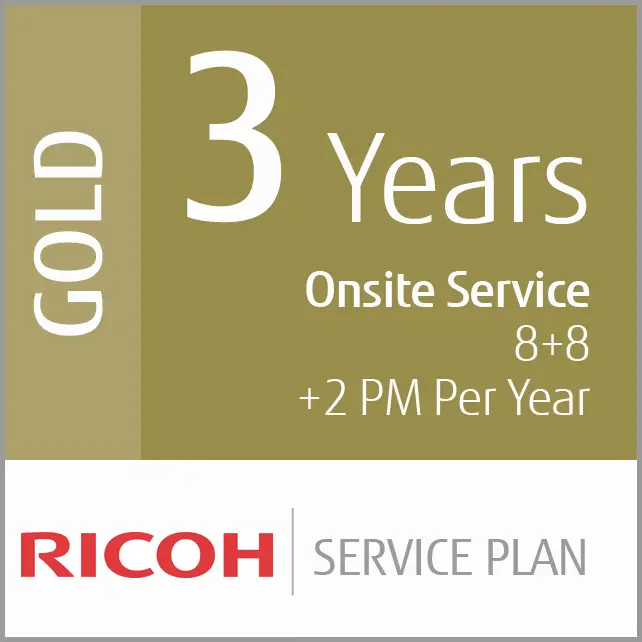 Plan de Servicio Oro a 3 años (Producción de Volumen Bajo)