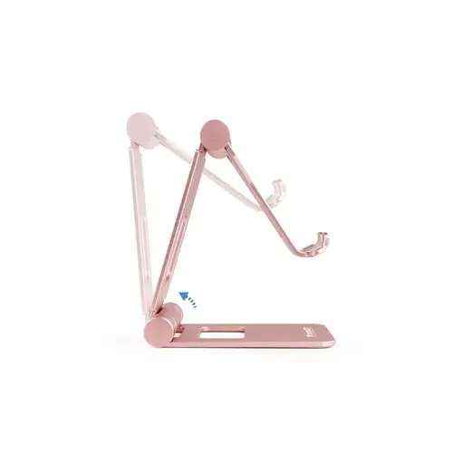 Soporte de sobremesa ajustable para teléfono / tablet hasta 10, Rosa Velvet - Imagen 5