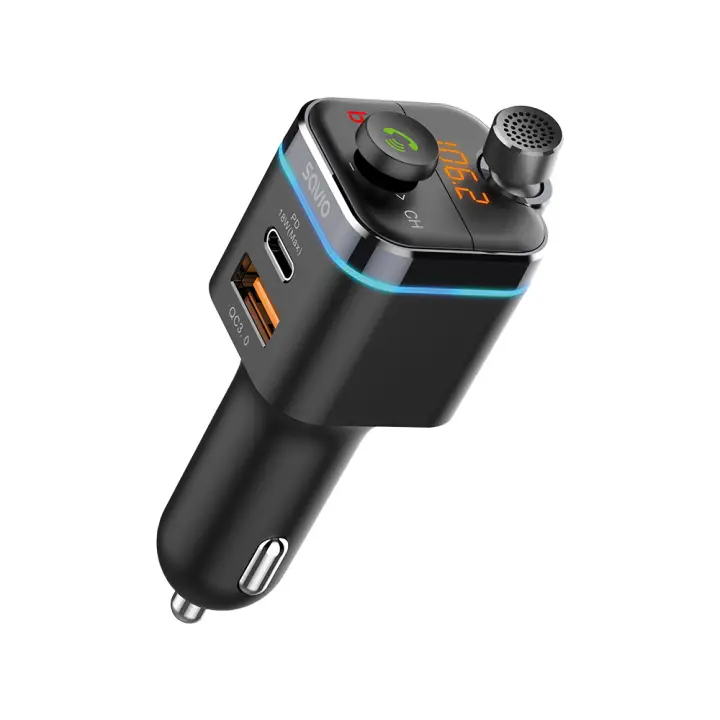 TR-12 transmisor FM 87,6 - 107,9 MHz Bluetooth Negro