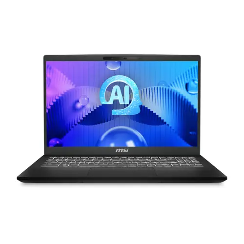 Modern 15 H AI C1MG-078XES Intel Core Ultra 5 125H Portátil 39,6 cm (15.6") Full HD 16 GB DDR5-SDRAM 512 GB SSD Wi-Fi 6E (802.11ax) FreeDOS Negro - Imagen 1