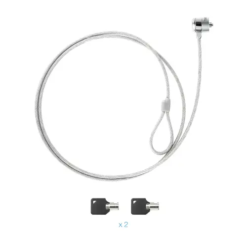 TQCLKC0025 cable antirrobo Plata 1,5 m - Imagen 9
