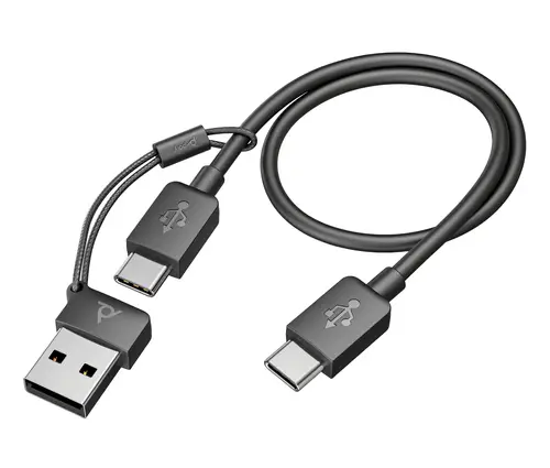 Auriculares Voyager Focus 2 USB-C-C + adaptador USB-C/A - Imagen 4