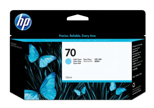 Cartucho de tinta 70 cian claro de 130 ml - Imagen 1