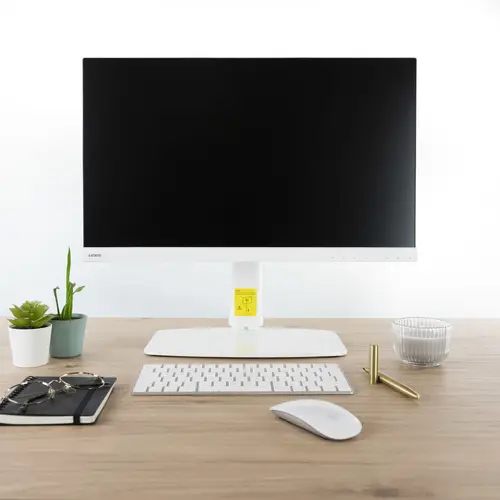 DB1127TN-W soporte para monitor 68,6 cm (27") Independiente Blanco - Imagen 8