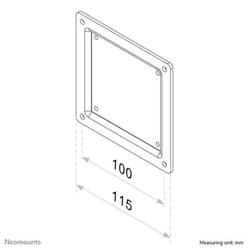 FPMA-VESA100 Adaptador VESA 10-30" - Imagen 2