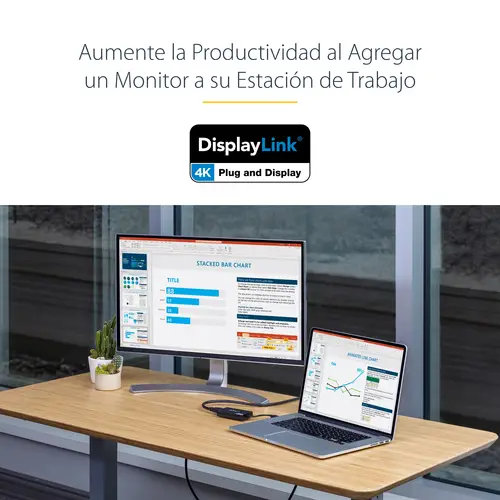 Adaptador USB 3.0 HDMI - Certificado con DisplayLink - 1920x1200 - Imagen 6