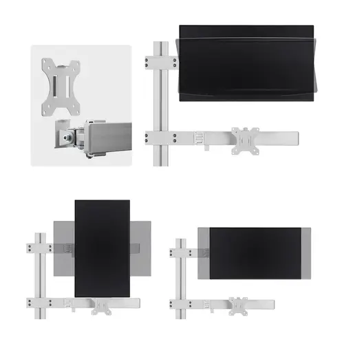 6-MONITOR-ARM-A soporte para monitor 81,3 cm (32") Escritorio Blanco - Imagen 6