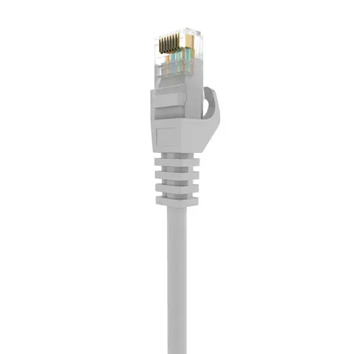 Cable de Red Latiguillo RJ45 LSZH Cat.6A 500 Mhz UTP AWG24, Gris, 30CM - Imagen 3