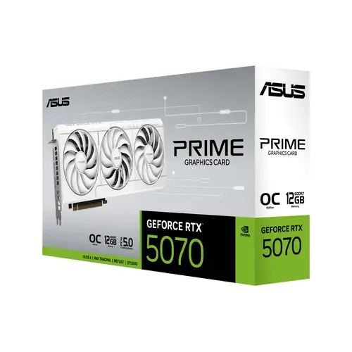 Prime -RTX5070-O12G-WHITE NVIDIA GeForce RTX 5070 12 GB GDDR7 - Imagen 9