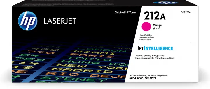 Cartucho de tóner Original LaserJet 212A magenta