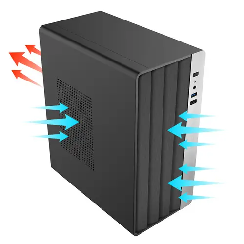 CAJA MATX M870 USB-C 3.2 GEN1 FTE.500W BASIC500GR 0.8MM - Imagen 9