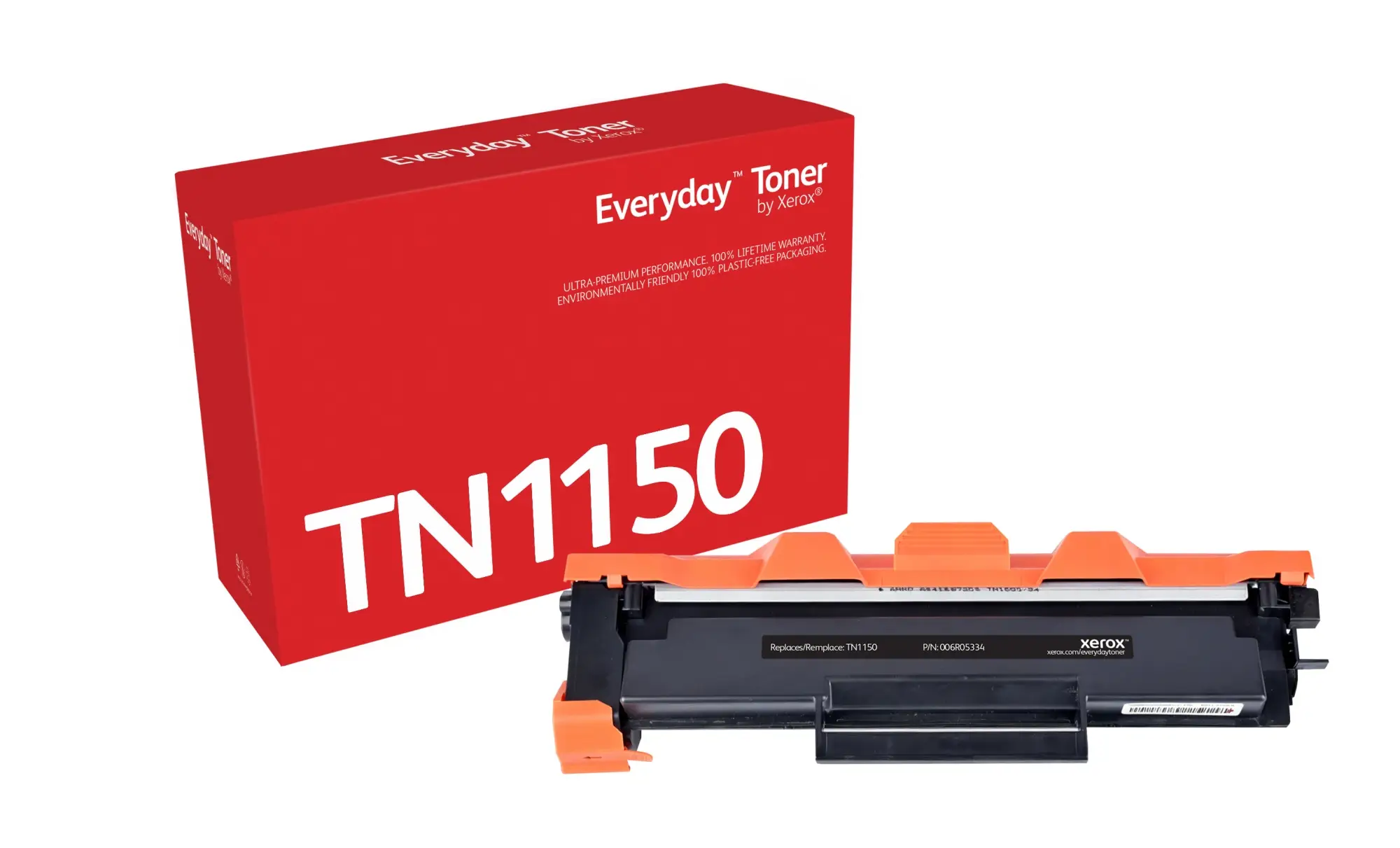 Everyday El tóner Everyday Negro de Xerox es compatible con Brother TN-1150, Capacidad estándar