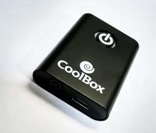 COO-BTALINK transmisor de audio inalámbrico 3,5 mm 15 m Negro - Imagen 2