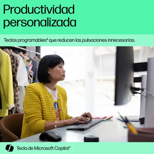 Teclado inalámbrico recargable multidispositivo 725 - Imagen 6