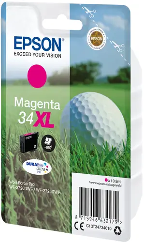 Golf ball Singlepack Magenta 34XL DURABrite Ultra Ink - Imagen 2