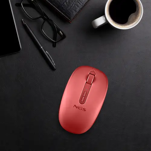 FOG DUAL RED ratón Universal Ambidextro RF Wireless + Bluetooth 1600 DPI - Imagen 5