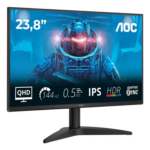B3 Q24B36X pantalla para PC 60,5 cm (23.8") 2560 x 1440 Pixeles Quad HD LED Negro - Imagen 2