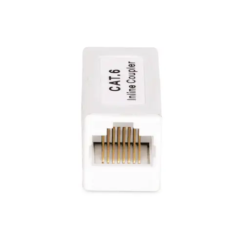 Acoplador RJ45 - Acoplador UTP - Acoplador de Cable de Red - Conector sin Blindar T568 - Cat6 - Hembra a Hembra - Extensión de Cableado de Red RJ45 sin Blindaje - Imagen 3
