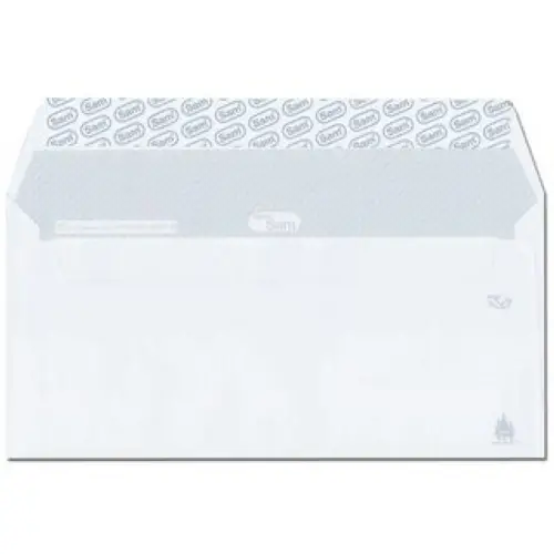 SOBRE SAM 110x220 BCO.90g OPEN PAQ.25