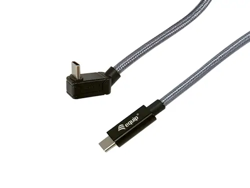 128423 Cable USB 3.2 Gen 2x2 C a conector C U, 3,0 m, negro, M/M, PD240W, 4K/60 Hz, 20 Gbps - Imagen 2