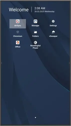 CDE5514-2C pantalla de señalización Pantalla plana para señalización digital 139,7 cm (55") LCD Wifi 500 cd / m² 4K Ultra HD Negro Procesador incorporado Android 14 24/7 - Imagen 4