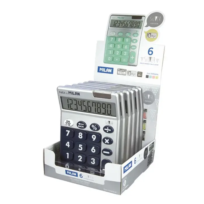 159906SL calculadora Escritorio Pantalla de calculadora Multicolor