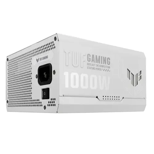 TUF Gaming 1000W Gold White Edition unidad de fuente de alimentación 20+4 pin ATX ATX Blanco - Imagen 5