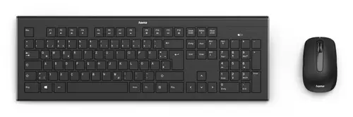 69182664 teclado Ratón incluido Hogar RF inalámbrico QWERTY Español Negro - Imagen 1