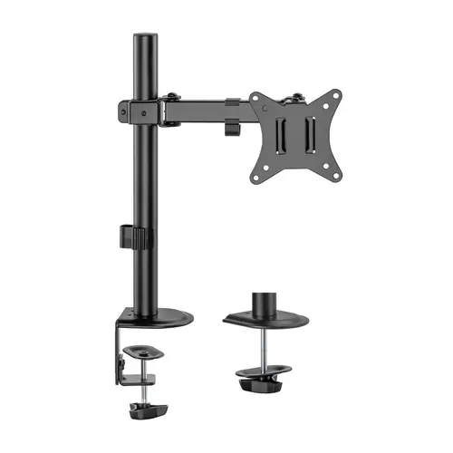 Soporte de Mesa ECO Giratorio e Inclinable para Monitor/TV 9Kg (3 Pivotes, 1 Brazo) de 17-32, Negro - Imagen 2