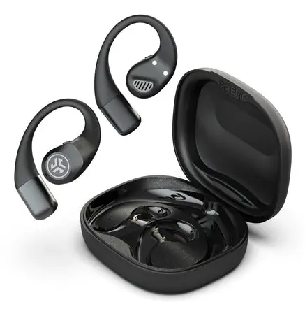 Open Sport Auriculares True Wireless Stereo (TWS) gancho de oreja Deportes Bluetooth Negro