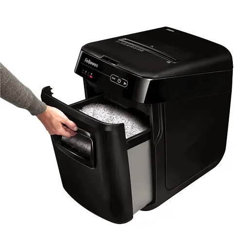 AutoMax 200M triturador de papel Microcorte Negro - Imagen 3