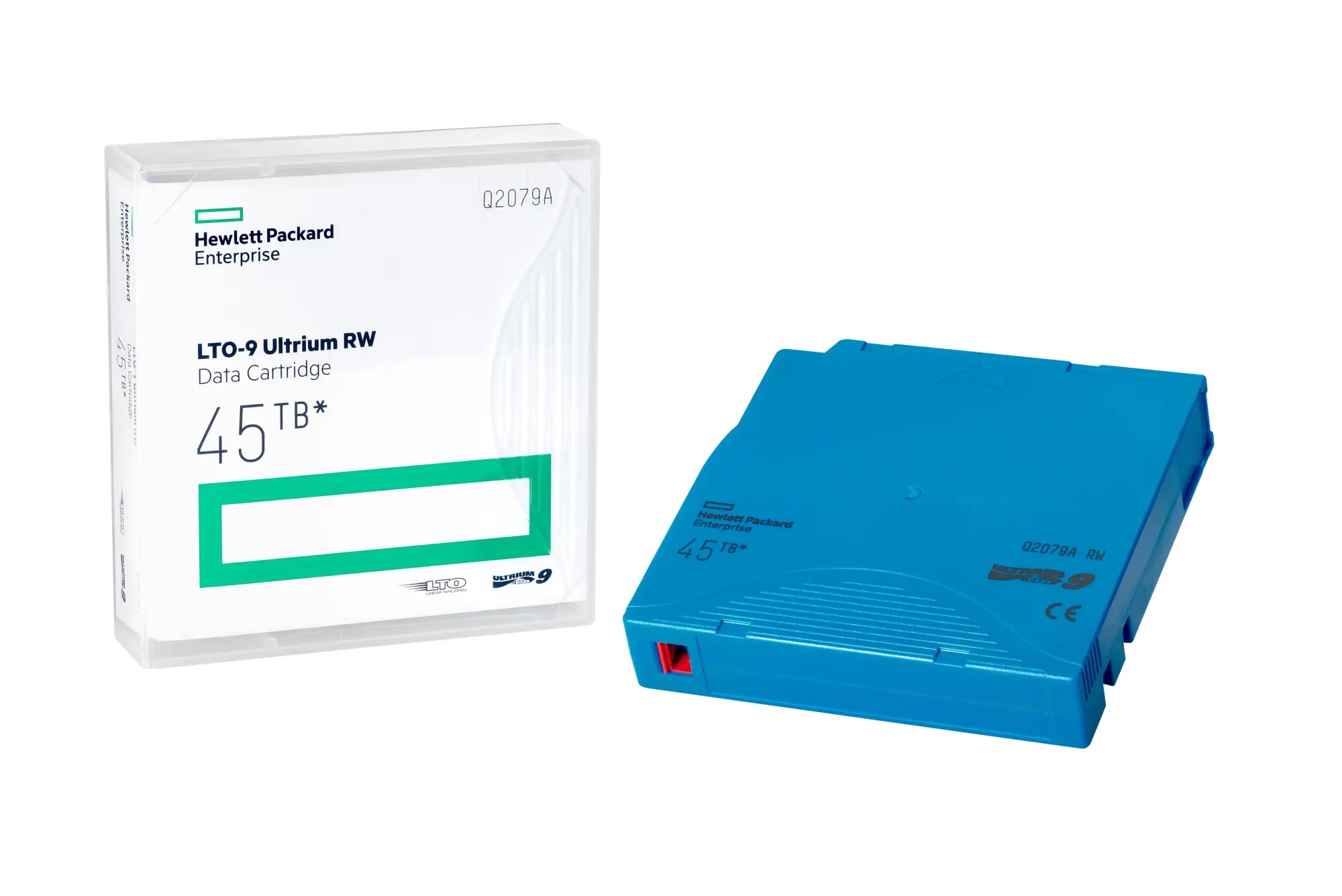 LTO-9 Ultrium 45TB RW Non Custom Labeled 20 Data Cartridges with ..