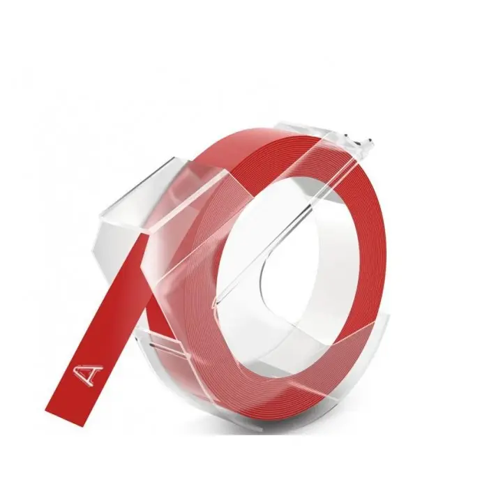 520102 etiqueta autoadhesiva Rectángulo Desmontable Rojo