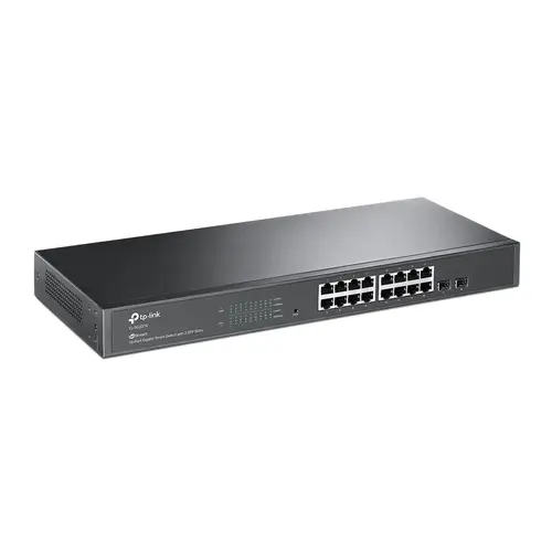 JetStream TL-SG2218 switch Gestionado L2/L2+ Gigabit Ethernet (10/100/1000) 1U Negro - Imagen 2
