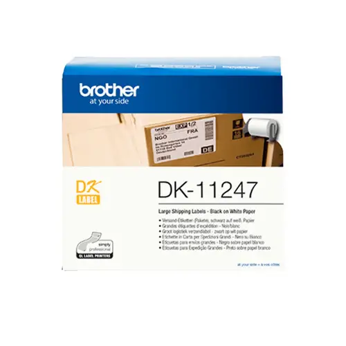 DK-11247 cinta para impresora de etiquetas Negro sobre blanco - Imagen 3