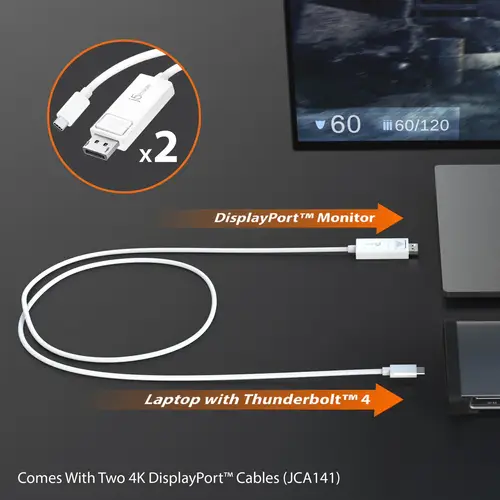 JTD562-EN - Estación de acoplamiento 8K Thunderbolt 4 - UE - Imagen 13